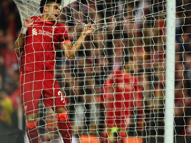 Luis Diaz. Foto:  Andrew Powell/Liverpool FC via Getty Images