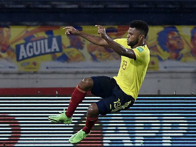 Miguel Ángel Borja, delantero del Junior de Barranquilla y de la Selección Colombia. Foto: Gabriel Aponte/Getty Images)
