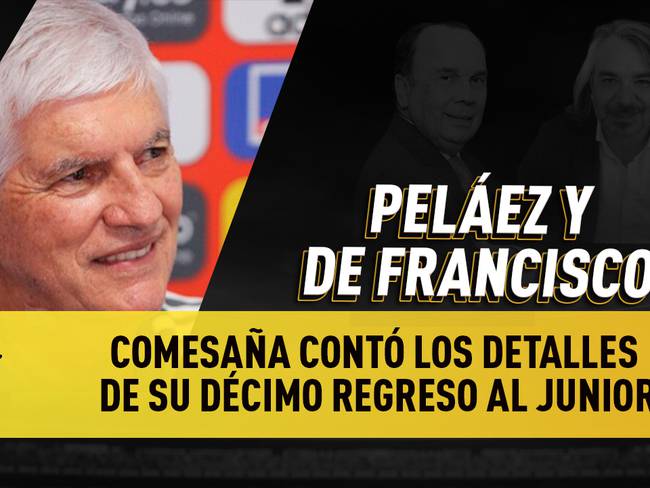 Escuche aquí el audio completo de Peláez y De Francisco de este 15 de septiembre