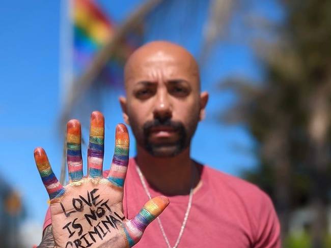 Nas Mohamed, activista LGBTI+