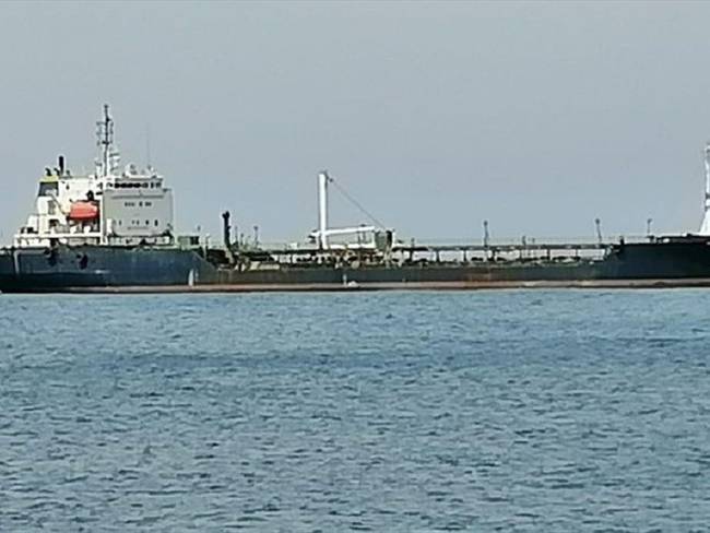 Pleito laboral agrava la situación de marinos en barco anclado en Santa Marta . Foto: DIMAR