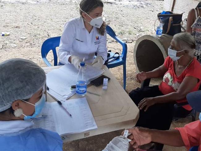 Emiten alerta sanitaria por brote de malaria en zona rural de Montería.Foto: prensa Alcaldía Montería.
