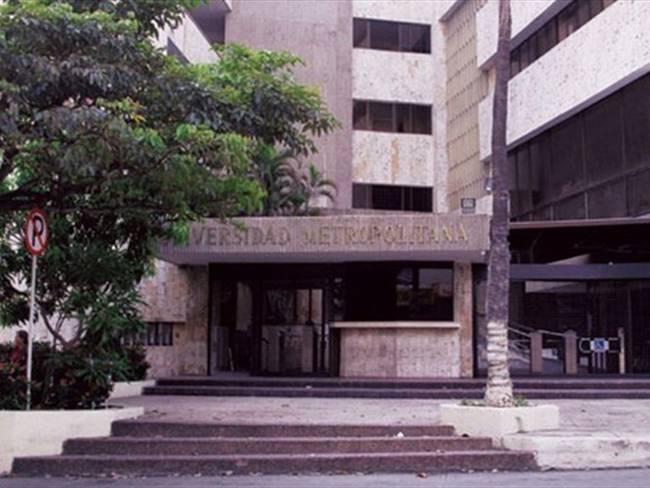 Sede de la Universidad Metropolitana en Barranquilla. Foto: Colprensa.