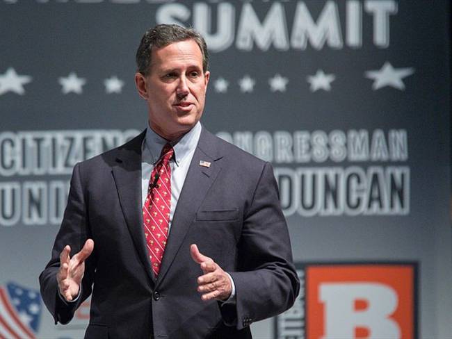 Las elecciones están bastante cerradas: Richard Santorum. Foto: Getty Images