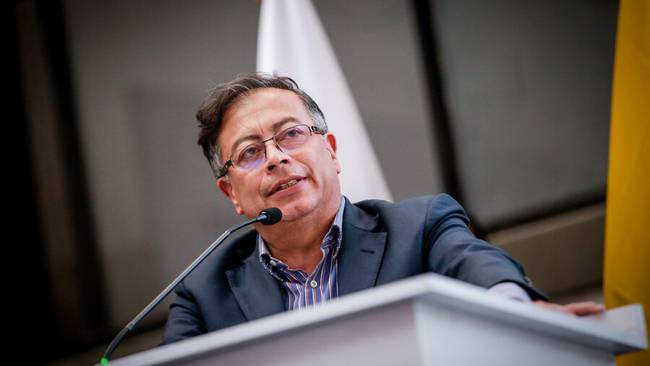 Presidente electo de Colombia, Gustavo Petro. (Foto_ Mariano Vimos / Colprensa).