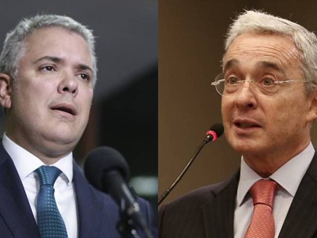 Imagen desfavorable del presidente Iván Duque es de 52,4% y de Álvaro Uribe es de 60,1%. Foto: Colprensa