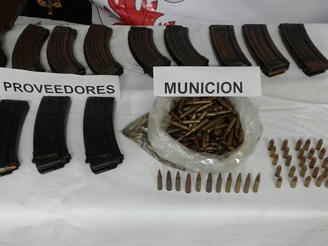Autoridades localizan 12 depósitos de armamento pertenecientes a las disidencias de las Farc / imagen de referencia. Foto: Colprensa