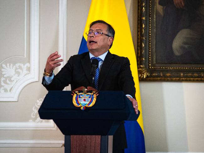 Presidente de Colombia Gustavo Petro. Foto: Getty Images.