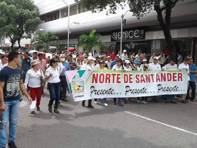 En Norte de Santander estarían entrando en paro cerca de nueve mil educadores. Foto: Colprensa
