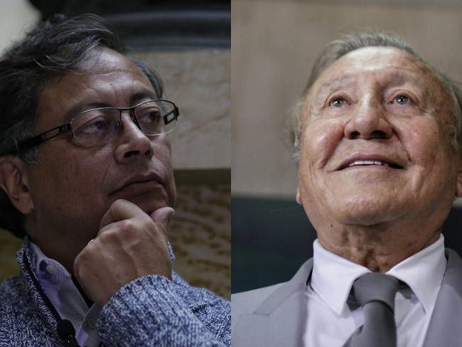Gustavo Petro y Rodolfo Hernández, candidatos a segunda vuelta presidencial en Colombia. Fotos: Colprensa.
