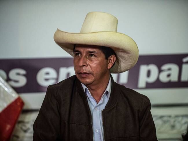 Pedro Castillo, (Photo by Ernesto BENAVIDES / AFP) (Photo by ERNESTO BENAVIDES/AFP via Getty Images)