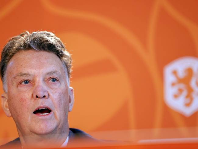 Louis van Gaal entrenador Selección de fútbol de Holanda. Foto: ANP via Getty Images