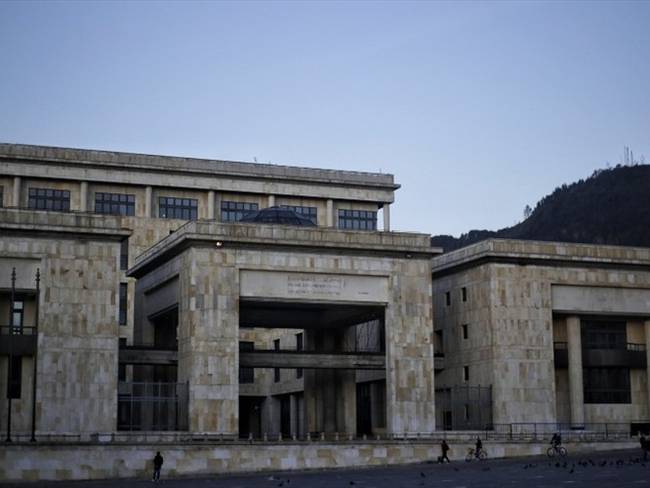 Foto de referencia de la fachada del Palacio de Justicia. Foto: Colprensa