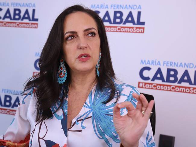 María Fernanda Cabal ha recibido coqueteos para ser la vicepresidenta de Alejandro Char