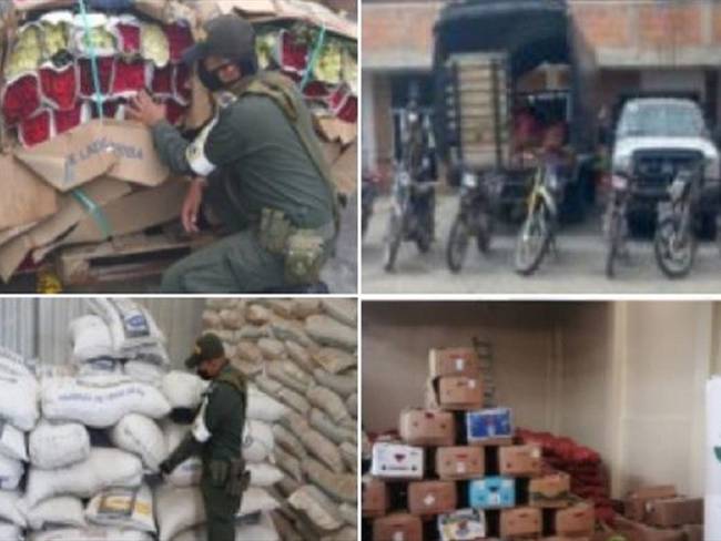 Autoridades continúan dando golpes al contrabando y la ilegalidad en el sector agropecuario. Foto: Cortesía ICA