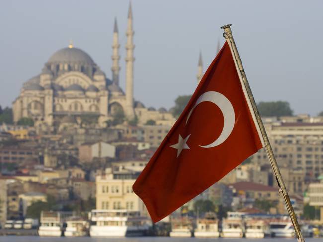 Bandera de Turquía imagen de referencia. Foto: Getty Images.