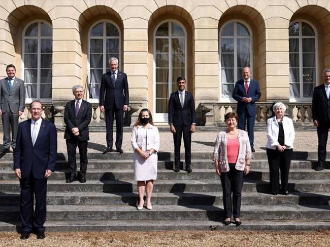Histórico acuerdo en el G7 sobre impuesto mínimo a grandes empresas. Foto: Getty Images