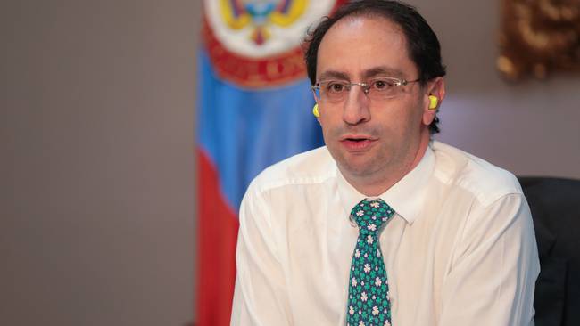 Ministro de Hacienda José Manuel Restrepo