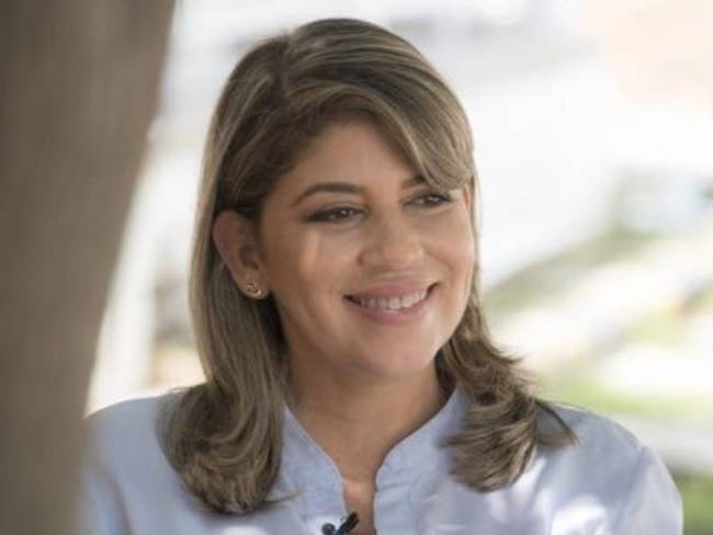 Alcaldesa de Santa Marta/Twitter Virna Jonhson  
