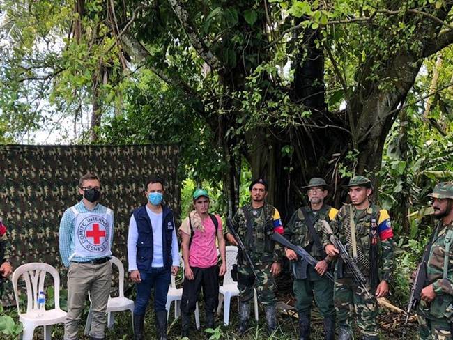 Disidencia de las Farc liberó un civil en la zona del Catatumbo. Foto: Cortesía