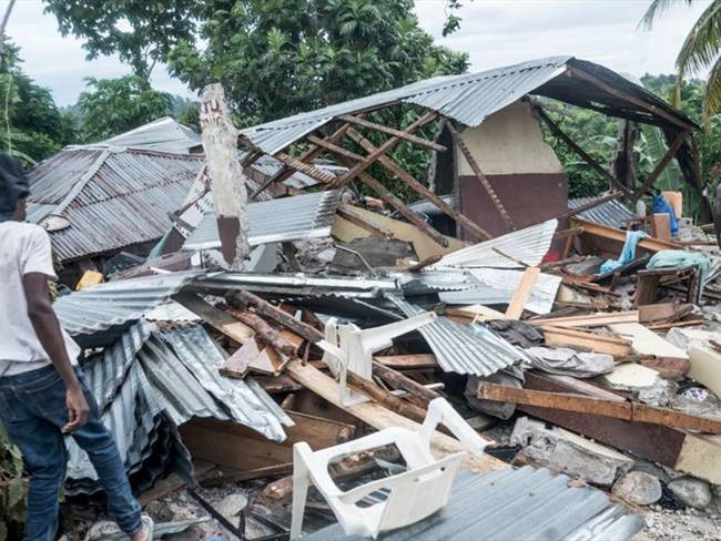 La Agencia de Protección Civil de Haití dijo que subió a 1.419 los muertos por el terremoto que se presentó el pasado 14 de agosto. Foto: Getty Images