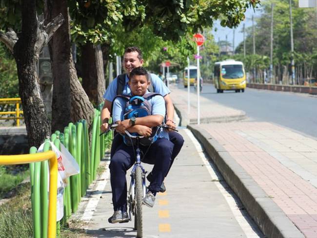 Autoridades reportan balance positivo de la jornada del &quot;Día Sin Carro&quot; en Montería. Foto: Cortesía