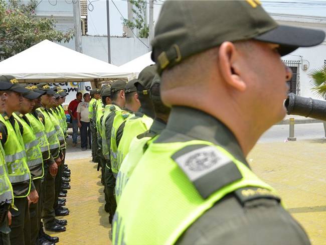 18 policías en el sur del Magdalena dieron positivos para coronavirus. Imagen de referencia. Foto: Colprensa