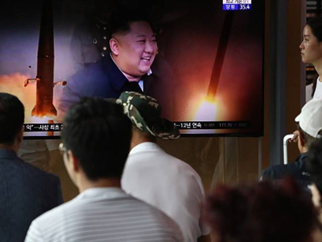 Corea del Norte dispara proyectiles no identificados, según agencia surcoreana. Foto: Getty Images