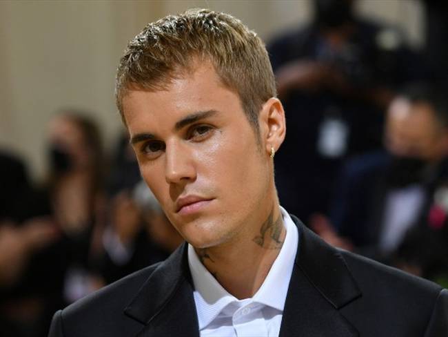 Justin Bieber en la MET Gala 2021. Foto: Getty Images/Jeff Kravitz