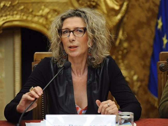 Anna Rossomando, senadora del Partido Democrático y vicepresidente del Senado italiano. Foto: Twitter: @RossomandoPd