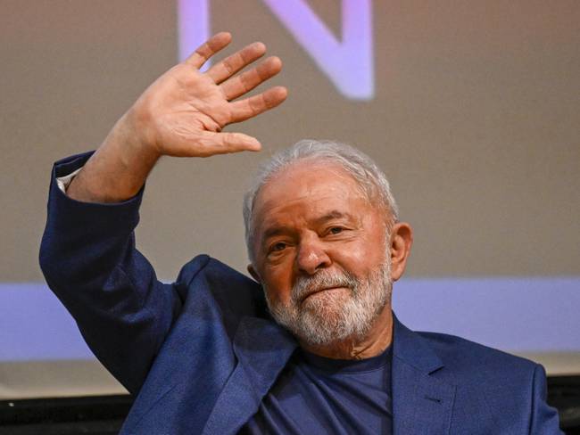 Luiz Inácio Lula da Silva (Lula), presidente electo de Brasil.
