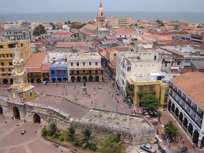 Centro Histórico de Cartagena. Foto: Colprensa