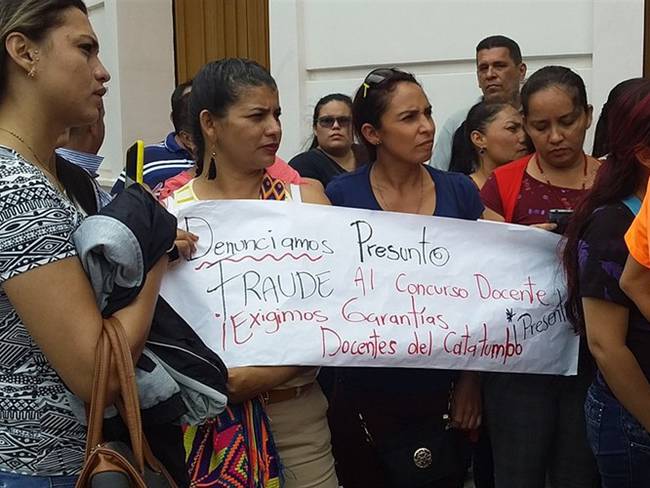 Denuncian presunto fraude en concurso de docente del Catatumbo . Foto: Audrey Carrillo