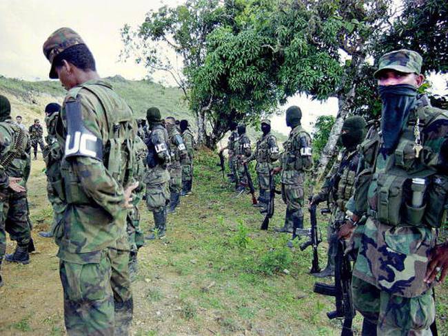 Autodefensas Unidas de Colombia. Foto: Getty