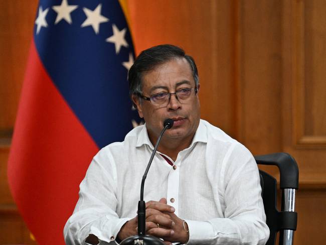 Gustavo Petro. (Photo by FEDERICO PARRA/AFP via Getty Images)