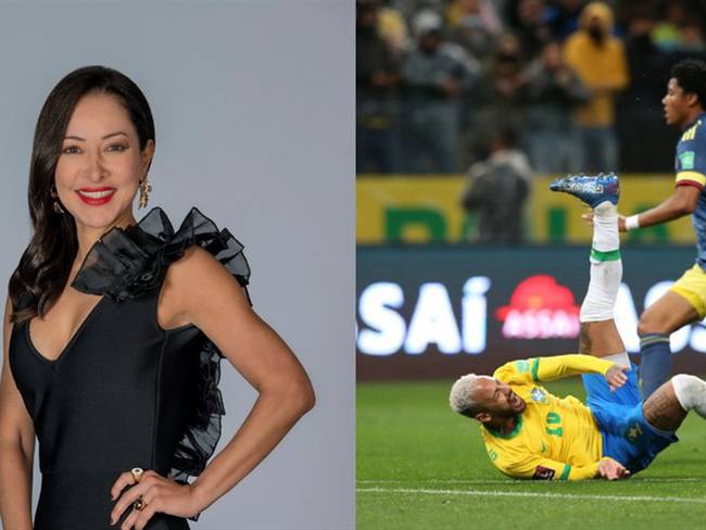 Flavia DosSantos defiende a Neymar. Foto: Colprensa / Getty Images