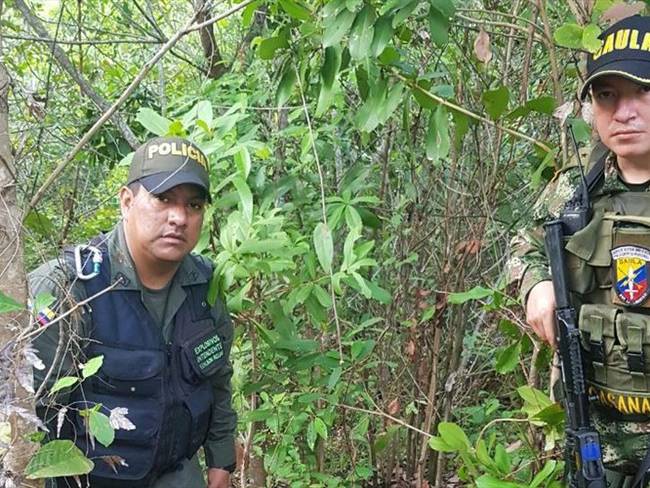 Las autoridades decomisaron una caleta con explosivos durante una operación realizada en el municipio de Hato Corozal. Foto: Ejército Nacional