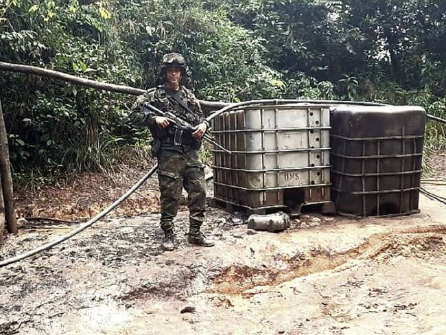 Neutralizada refinería ilegal del ELN en el Catatumbo- Ejército Nacional