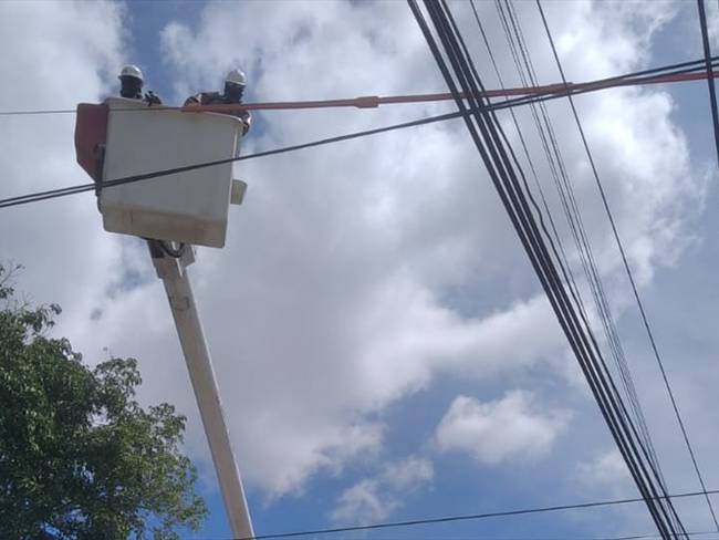 Anuncian suspensión en el servicio de energía eléctrica en 7 municipios de Córdoba. Foto: Afinia.