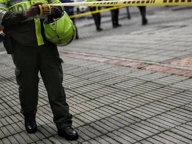 El hecho se registró en el barrio La Joyita de Santander de Quilichao, el fallecido recibió seis impactos de arma de fuego. Crédito: Colprensa. 