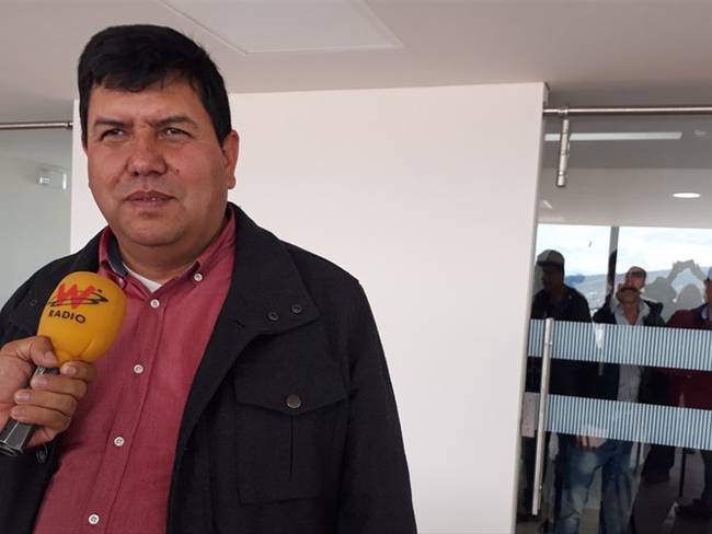 Dairo Rubén Herrera respondió a los cuestionamientos de la Procuraduría sobre la supuesta construcción de una vía en la zona de amortiguación del páramo de Pisba. Foto: Jorge Herrera