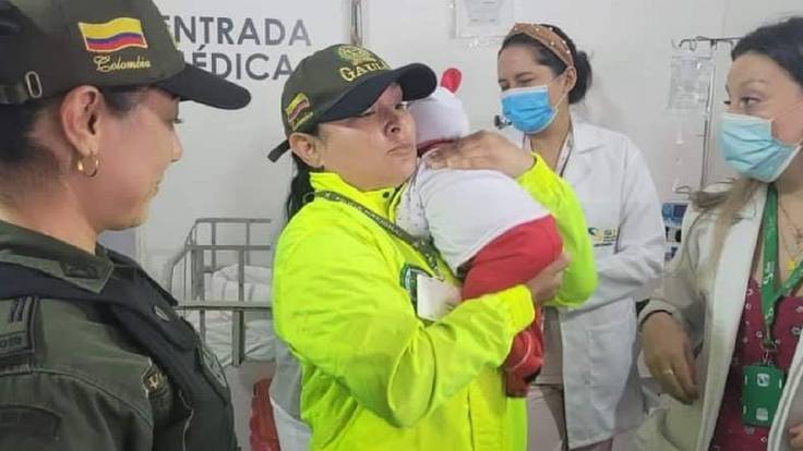 Bebé secuestrado / Policía de Bucaramanga