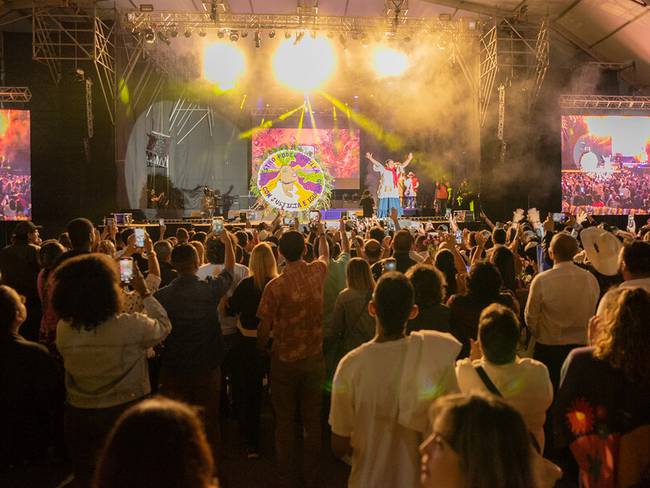 Imagen de referencia de concierto en la Feria de las Flores. Foto: Colprensa.