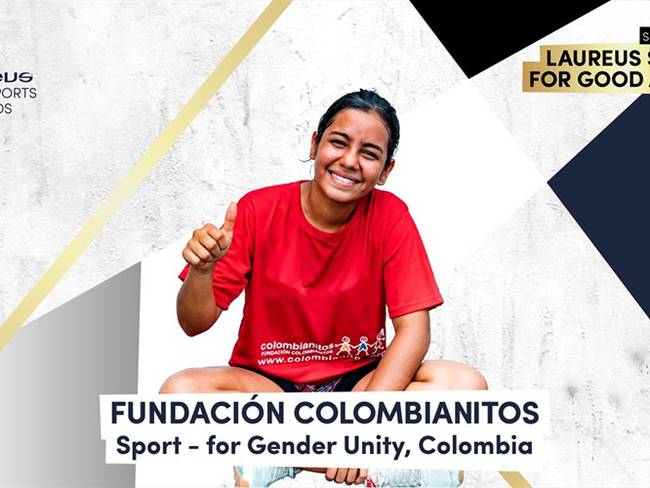 La Fundación Colombianitos fue nominada a los Premios Laureus. Foto: Twitter: Premios Laureus