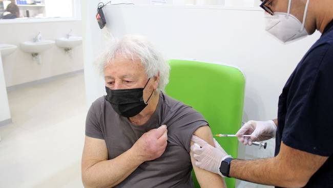 Vacunación contra el COVID-19 en Italia. Foto: Getty Images