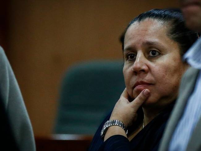 María del Pilar Hurtado cumple una condena de 14 años de prisión por su responsabilidad en el escándalo de las &#039;chuzadas&#039;. Foto: Colprensa / MAURICIO ALVARADO