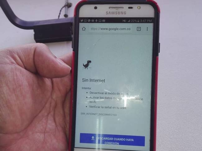 Denuncian 6 meses de mal servicio en Internet y telefonía móvil en 12 municipios de Boyacá. Foto: La Wcon Julio Sánchez Cristo