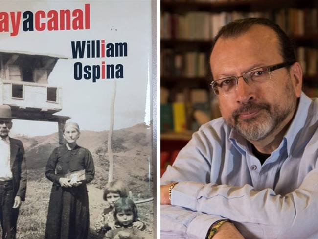 El escritor tolimense William Ospina presenta su novela ‘Guayacanal’. Foto: Cortesía.