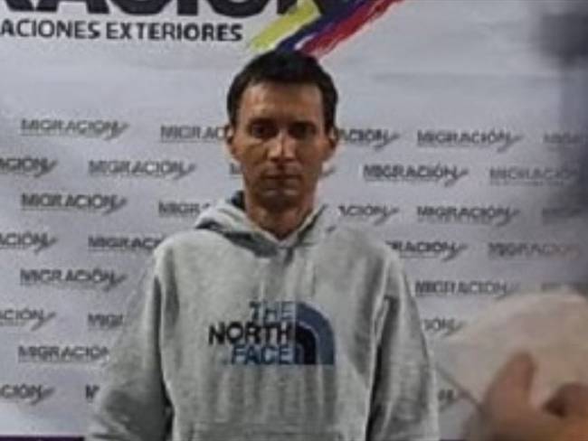 ‘El Zarco’ es investigado por falsos positivos cometidos en el departamento del Tolima en el año 2008. Foto: Colprensa / MIGRACIÓN COLOMBIA