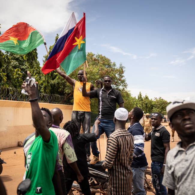 Burkina Faso, África. (Photo by Olympia DE MAISMONT / AFP)